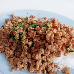 เด็ดกระเพรา อร่อยเหาะ