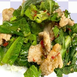 แขนงผัดน้ำมันหอย