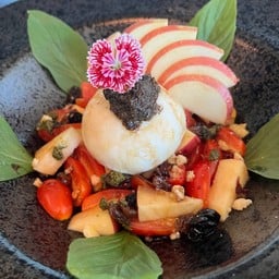 (Vegetarian) สลัดบูราต้าทรัฟเฟิล - Burrata Truffle Salad