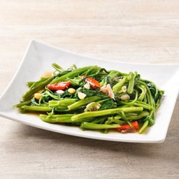 G5 ผักบุ้งไฟแดง 炒空心菜