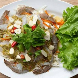 กุ้งแช่น้ำปลา