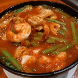 แกงส้มชะกุ้งผักรวม(เล็ก)