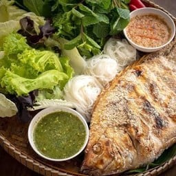 เมี่ยงปลาเผา -