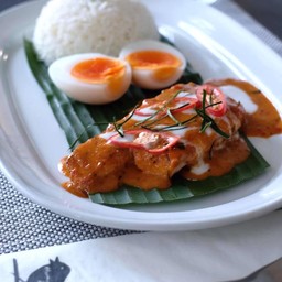 ข้าวฉู่ฉี่ปลากระพง