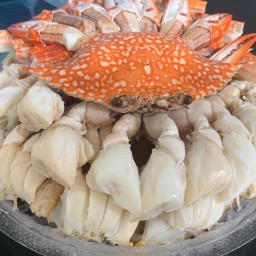 ปูม้านึ่ง เอลล่า @ถนนหอการค้าไทย บางตะไนย์ ปากเกร็ด