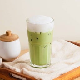 ชาเขียวมะลิลาเต้เย็น Iced Jasmine Green Tea Latte