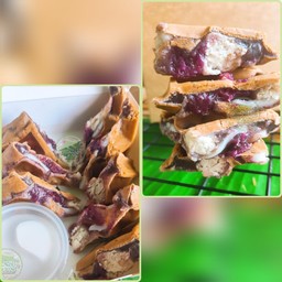 บ้าบิ่นมะพร้าวอ่อน+มันม่วง+เผือก (กล่องเล็ก)