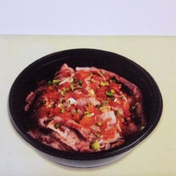 ข้าวหน้าเนื้อวากิว