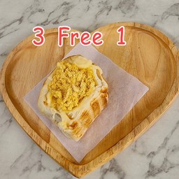 3 ฟรี 1 ปังปิ้งไส้ทะลักน้ำสลัดโบราณหมูหยอง