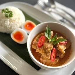 ข้าวแพนงหมูกระดูกอ่อน