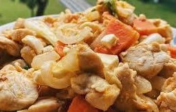 ไก่ผัดไข่เค็ม