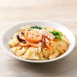 I4 ราดหน้าซีฟู้ดฮ่องกง 港式海鲜炒河粉