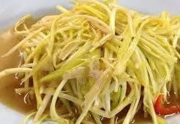 กุยช่ายขาวผัดน้ำมันหอย