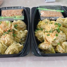 ข้าวไข่ข้น&คั่วพริกเกลือ    จีบต้มจำโบ้บ้านตาล