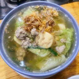 แกงจืดผักกาดขาวเต้าหู้หมูสับ