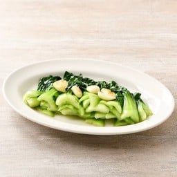 G11 ผักฮ่องเต้ผัดกระเทียม 蒜茸炒小棠菜