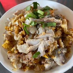 ข้าวแห้งปลากระพง