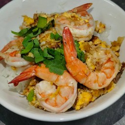 ข้าวแห้งกุ้ง