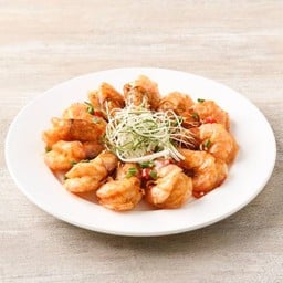 B8B กุ้งผัดพริกเกลือ 椒盐虾