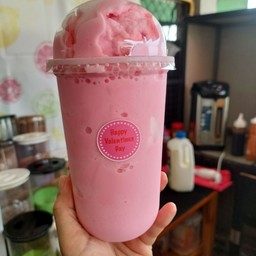 นมชมพูปั่น