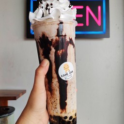 นมสดโอรีโอ้ปั่น(ไม่มีวิป)