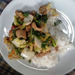 ข้าวราดขี้เมาหมู