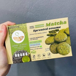 Sprouted Seeds คุกกี้ มัจฉะและงาดำงอก
