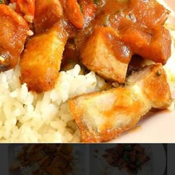 พริกเเกงหมูสามชั้น