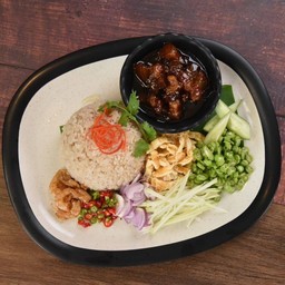 ข้าวผัดกะปิหมูหวาน