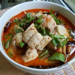 ต้มยำเนื้อปลาเก๋า