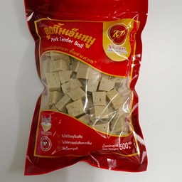 ลูกชิ้นเอ็นหมูเหลี่ยม 500 ก.