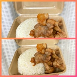 ข้าวไก่ทอดสองใจ จัดไป2กล่อง