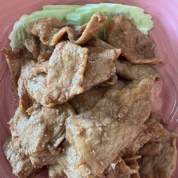 ข้าวราดหมูทอดนำ้ปลา