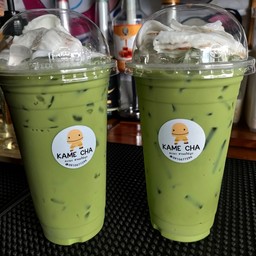 ชาเขียวนมมะพร้าวอ่อน