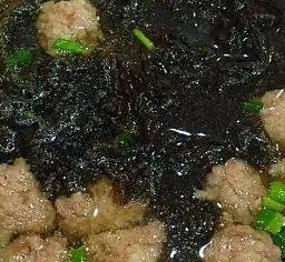 แกงจืดสาหร่ายทะเลหมูสับ/ไก่สับ