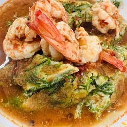 แกงส้มชะอมกุ้ง