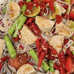 ตำขนมจีนหมูยอ(เเซ่บนัว)
