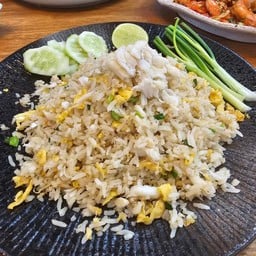 [อร่อยซ่ากับโค้ก] L65 ข้าวผัดปู +  โค้กไม่มีน้ำตาล  (ขวด)