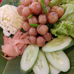 ไส้กรอกอีสานวุ้นเส้น(ไม่เปรี้ยว)ชุดกลาง30ลูก