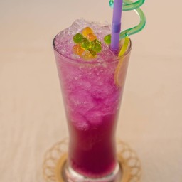 น้ำอัญชัญโซดา