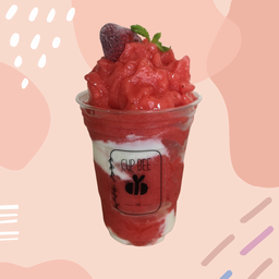 สตอเบอร์รี่สมูทตี้โยเกิร์ต