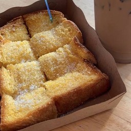 ปังปิ้ง เนย+นม+น้ำตาล  ( 2 แผ่น )