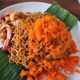 มาม่าแซ่บแห้งไข่กุ้ง