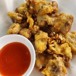 ไส้อ่อนทอดกระเทียม