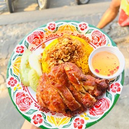 ข้าวหมกไก่ทอด