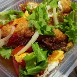 ยำไข่ดาว