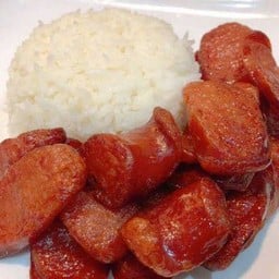 ข้าวกุนเชียงทอด