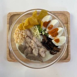 โจ๊กหมู+ไข่เค็ม