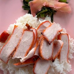 ข้าวหมูแดงล้วน