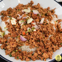 หมูสับคั่วพริกเกลือ